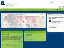 Tablet Screenshot of expertisecentrumnederlands.nl